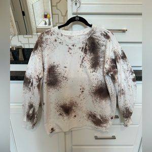 Lululemon Perfectly Oversized Crew Tie Dye